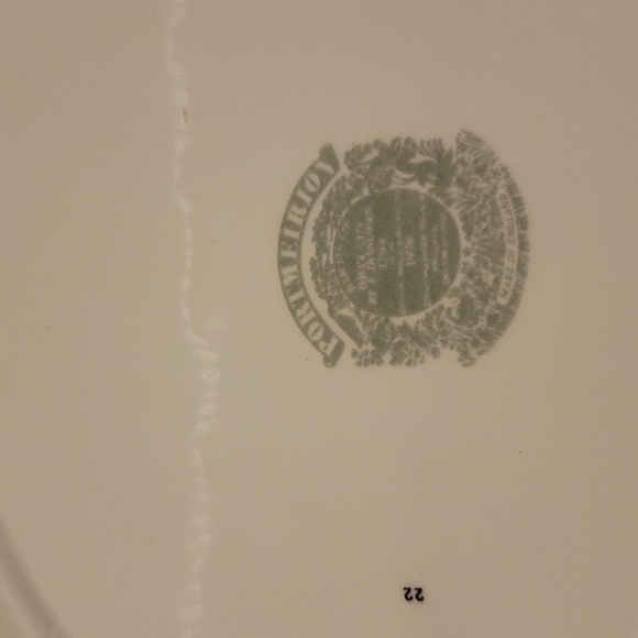 Vintage Portmeirion Wood Duck Anas Sponsa Decorative Plate Dish 10.5"Di… - Picture 5 of 7